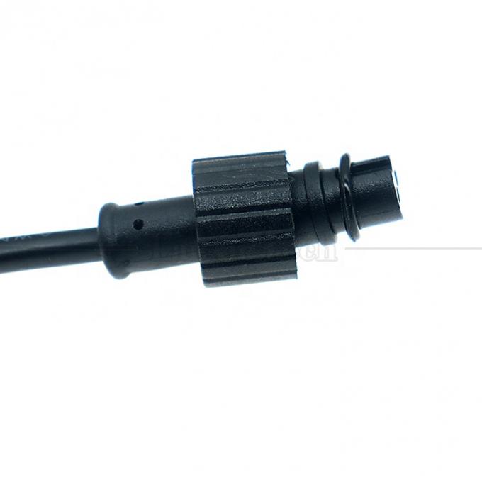 Personalización IP67 IP68 impermeable M12 2pin 3 pin 4pin M12 DC para abrir cables desnudos Cable de extremo para luz LED 5