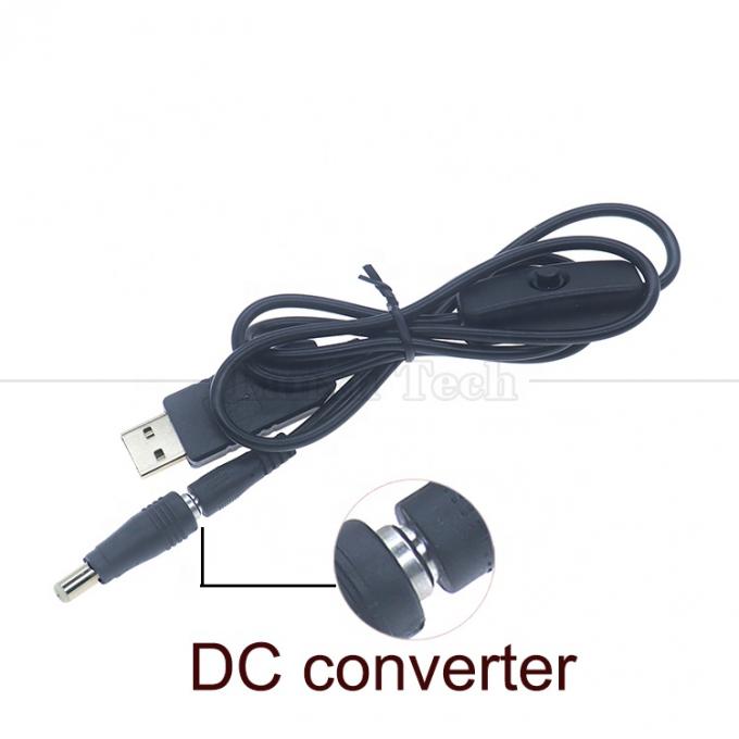 5.5x2.1mm Hembra a 5.5x2.5mm Plug Hombre DC Power Barrel Jack Conector Convertidor Adaptador 1