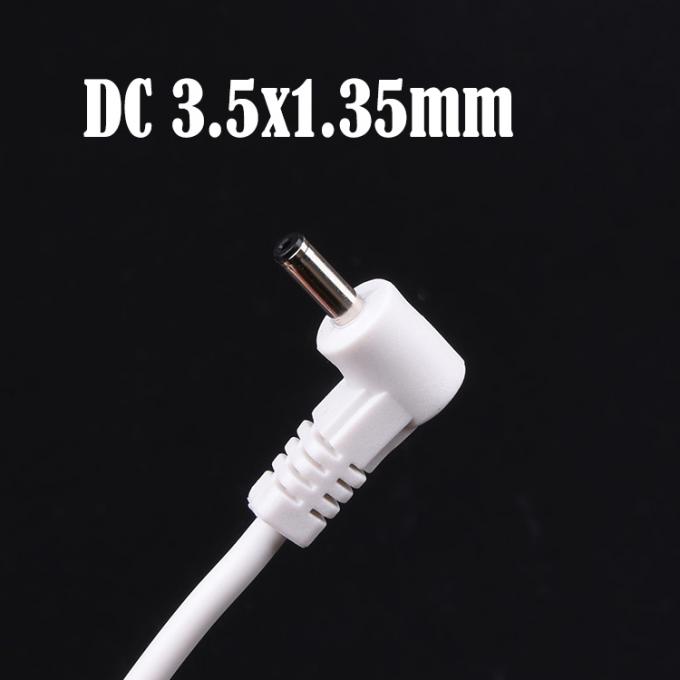 Ángulo de 90 grados personalizado 1m USB a DC Hombre 3.5x1.35mm Cable de extensión de energía 3