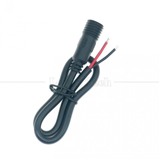 IP67 impermeable Hombre Hembra 5.5X2.1mm 5.5x2.5mm 3.5x1.35mm Jack Cable de extensión de energía DC 5