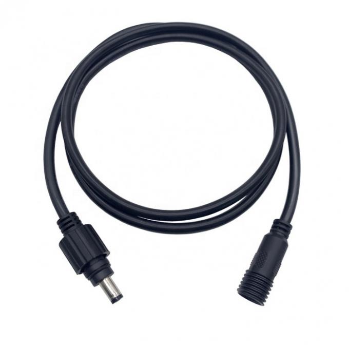 Hombre a mujer 5.5x2.1mm 5.5x2.5mm 3.5x1.35mm Cable de extensión de energía DC a prueba de agua 1