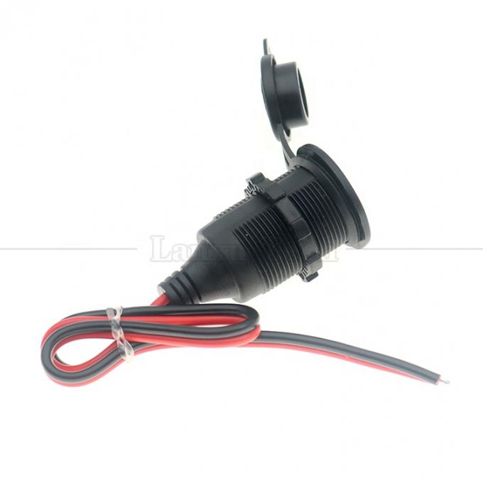 Inmune 12V 24V 16AWG DC auto encendedor de cigarrillos conector de conexión de conexión de conexión de conexión de cable de extensión 4