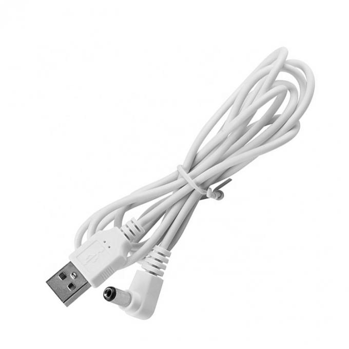Blanco Negro USB Hombre a 90 grados Ángulo derecho 5.5 X 2.1mm 5.5x2.5mm 3.5x1.35mm 4..0x1.7mm Hombre Cable DC 4