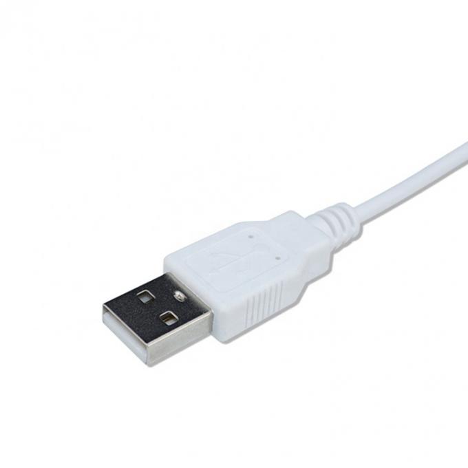 Blanco Negro Ángulo de 90 grados 5.5x2.1mm 5.5x2.5mm 1.35x3.5mm Cable de alimentación USB a CC 5