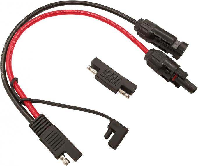 10AWG SAE para el cable de extensión del adaptador del panel solar RV Conector del panel solar Cable para RV Caravana Paneles solares Carga de la batería 0