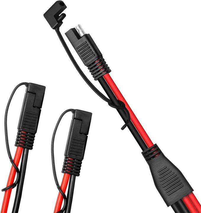 14AWG SAE Cable de conector automotriz de corriente continua y divisor 1 a 2 Cable de extensión SAE para camarotes de caravanas paneles solares Carga de la batería 2