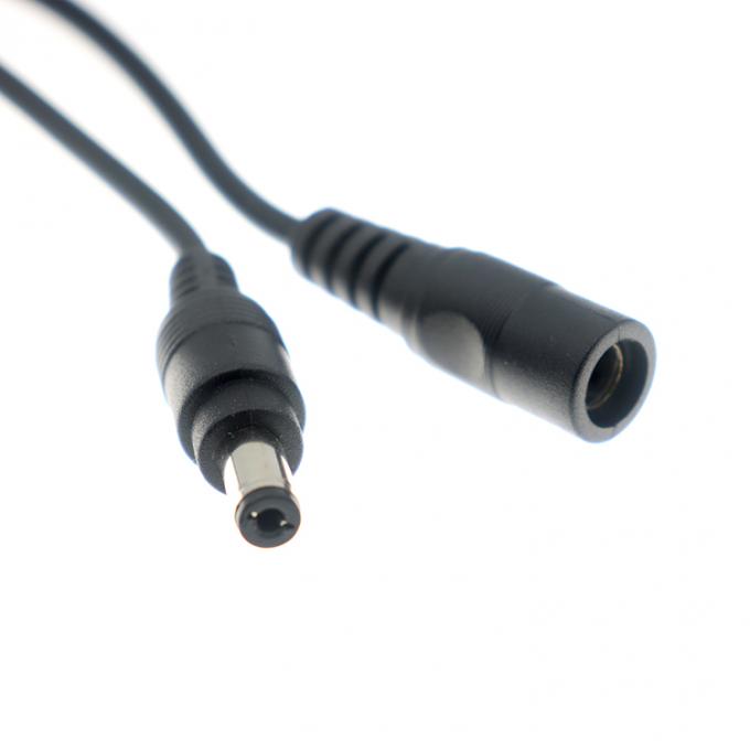 1M 2M 3M Hombre a Mujer 5.5X2.1mm Jack de corriente continua Cable de carga de extensión de suministro de energía para la cámara de CCTV 2