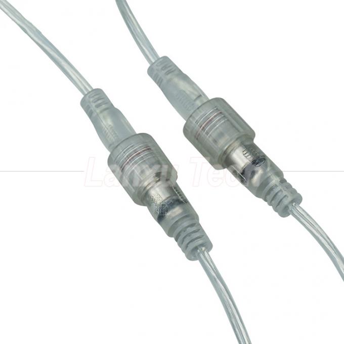 Hombre a mujer DC.5x2.1mm Barril Jack Cable de extensión de energía para lámpara de LED 3