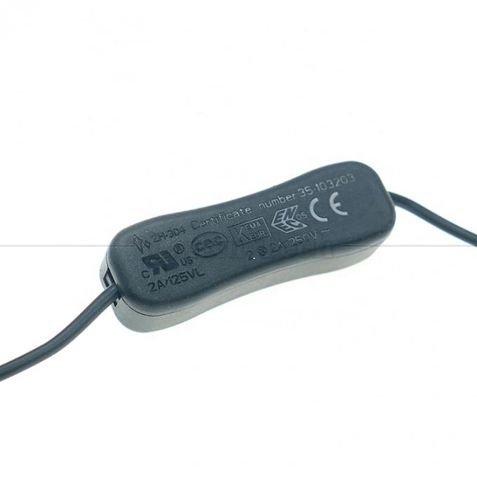 1M USB A macho para abrir cables de carga de alambre desnudo enlatado con botón de interruptor 304 4