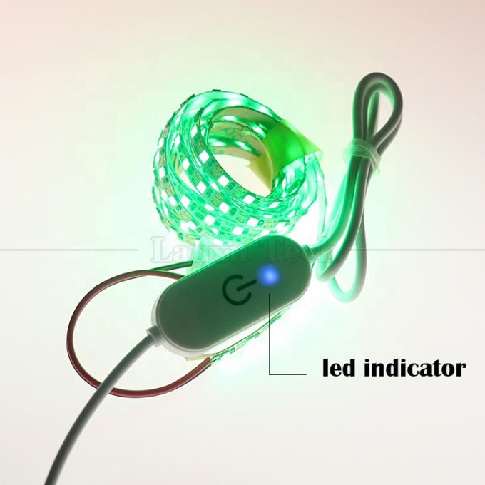 5V Switch Touch Stepless USB para abrir cables de extremo en apagado Cable de atenuación para lámpara de luz de banda led 2