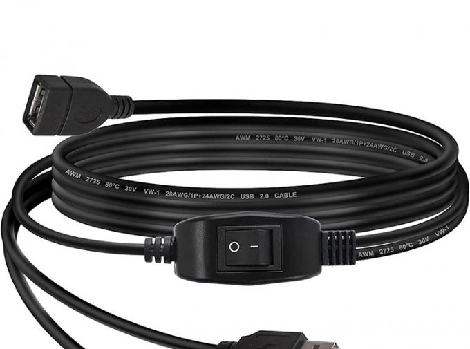1 mujer a 2 dos hombres USB Y Splitter Printer Compartir el cable de conmutador para la impresora Escaner Altavoz Teléfono de teclado ratón 1