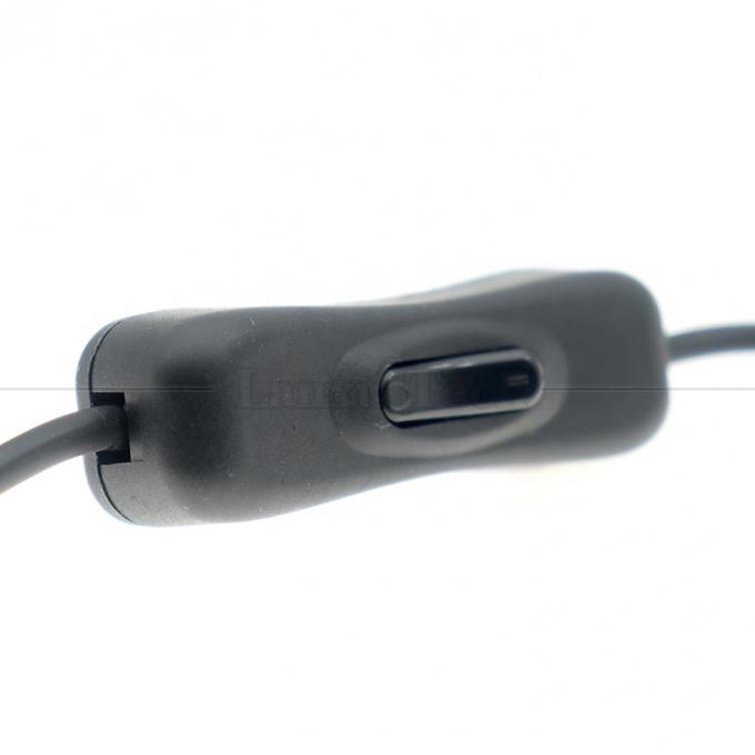 12V 24V Hombre a Mujer 5.5x2.1mm Jack DC encendido y apagado 304 Cable de interruptor para lámpara de banda LED 2