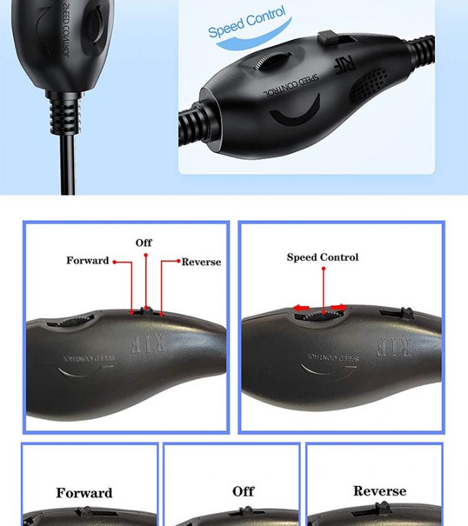 5V USB a CC 5.5x2.1mm 12V Control de brillo de salida Dispersor ajustable encendido y apagado Cable de interruptor para ventilador de lámpara de luz LED 3