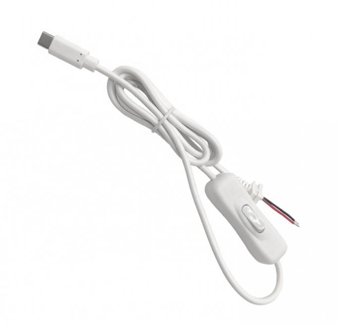 Cable de interruptor USB tipo C para luz de lámpara led 0