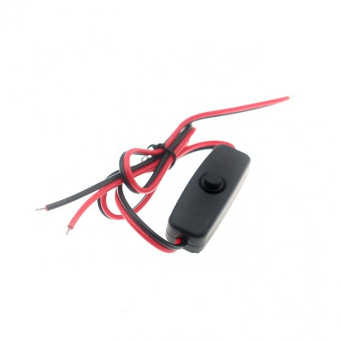 Botón de interruptor en línea personalizado en el cable de alimentación para el motor de la lámpara led 5