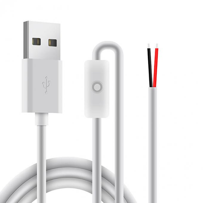 Interruptor USB encendido y apagado Cable Dimmer para LED Strip 1