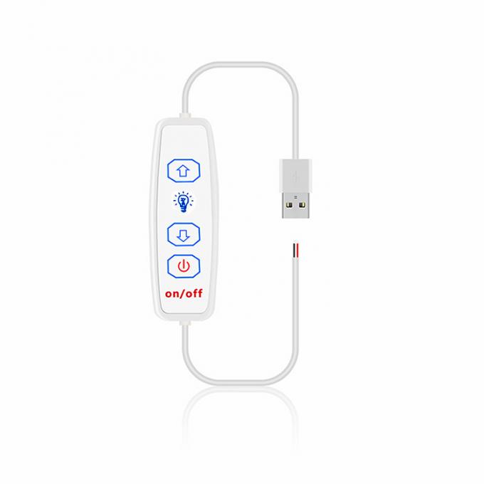 Interruptor USB encendido y apagado Cable Dimmer para LED Strip 3