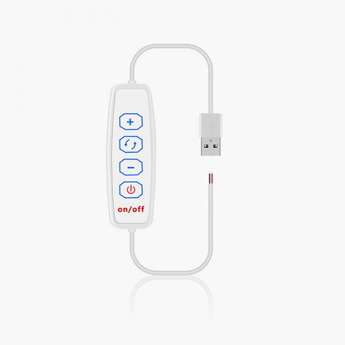 Interruptor USB encendido y apagado Cable Dimmer para LED Strip 6
