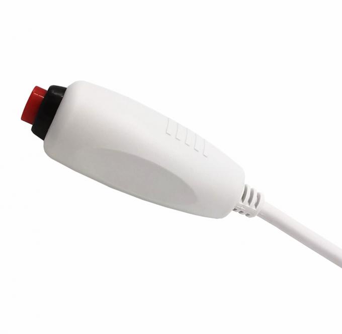 Custom 6.35 Single Button Switch Line Emergency Call Button Cable de llamada de enfermería con clip para la estación de enfermería Sistema de llamada de enfermería 3