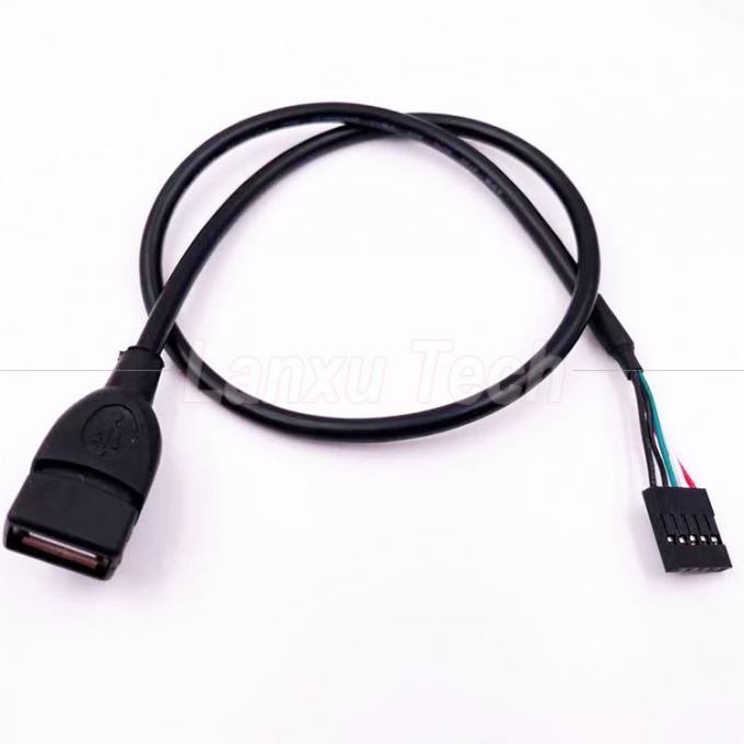 Cable de placa base de cable de conector Dupont de cable de conector de 5 pines 3
