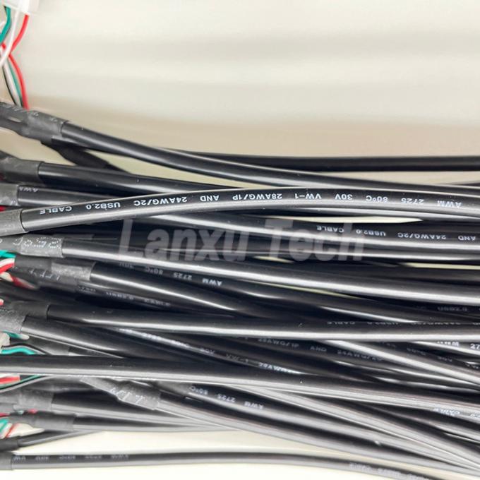Cable de montaje de panel USB 2.0 tipo A a JST XH PH VH de 4 pines 5