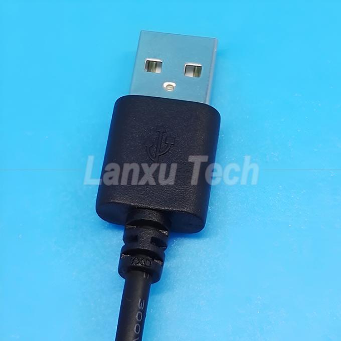 USB a DC Jack Dimmer sin pasos para la tira de luz LED 2