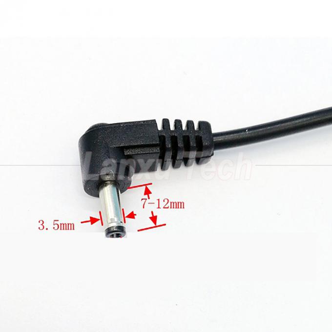 USB a DC Jack Dimmer sin pasos para la tira de luz LED 3