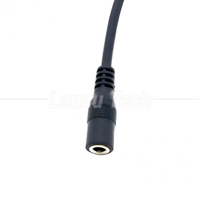 Micro USB Hombre a CC 3.5x1.35mm Hombre Jack cable de extensión de energía para ventiladores LED tiras 4