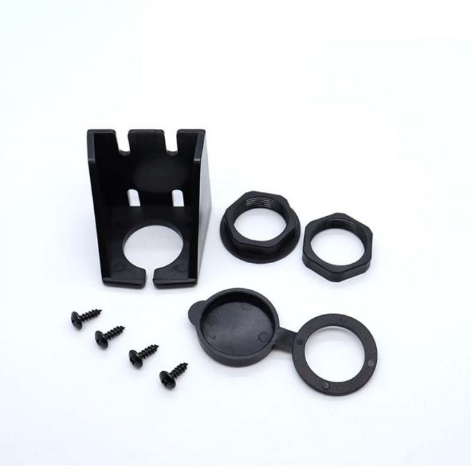 Personalizar doble tipo C macho a hembra cable de extensión a prueba de agua con panel de montaje de chorro para automóvil camión barco computadora de motocicleta 4