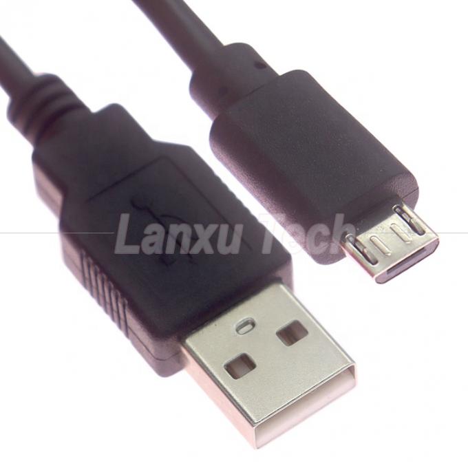 50cm 1M 2M 1A 2A Carga V8 Micro a USB Cable de extensión de cargador de datos 2