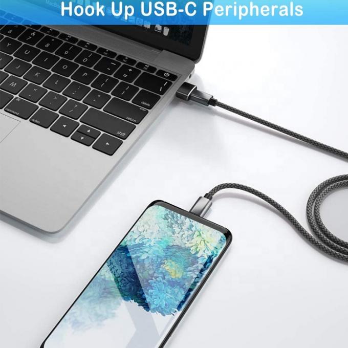Adaptador USB de tipo C de tipo masculino a USB de tipo femenino 2