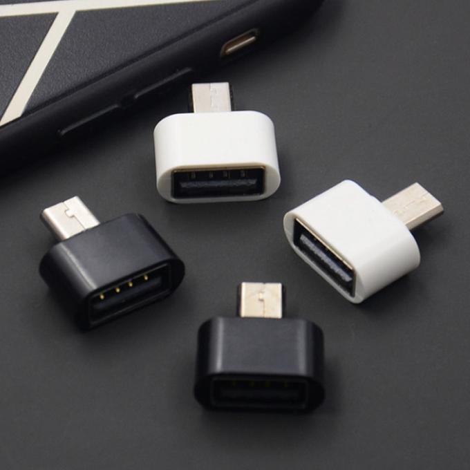 Adaptador mini portátil Micro USB OTG para teléfono y computadora 0