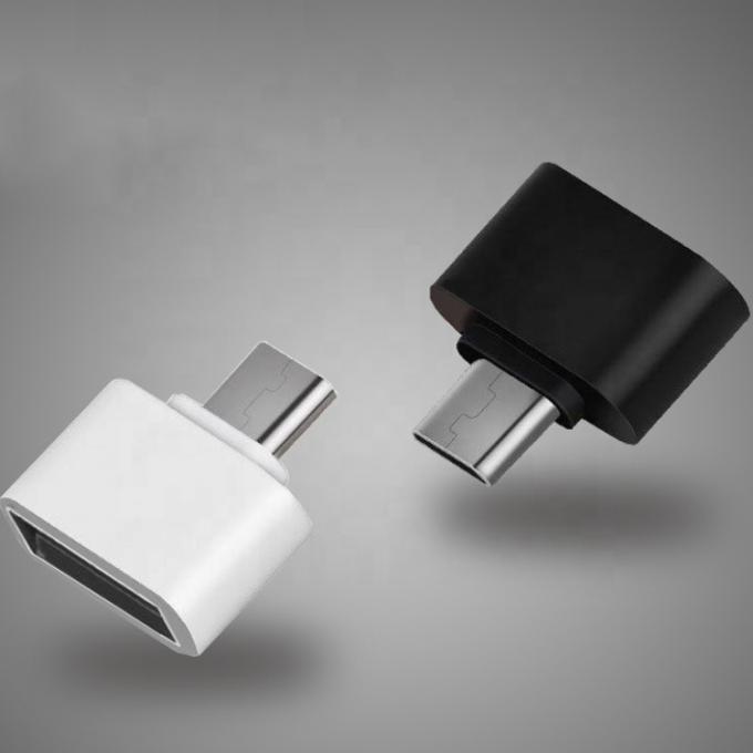 Adaptador mini portátil Micro USB OTG para teléfono y computadora 2