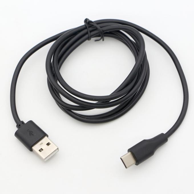 OEM Largo 1M 2M 3M Carga rápida USB Tipo C Conector Cargador Cable de extensión de datos para teléfono 3