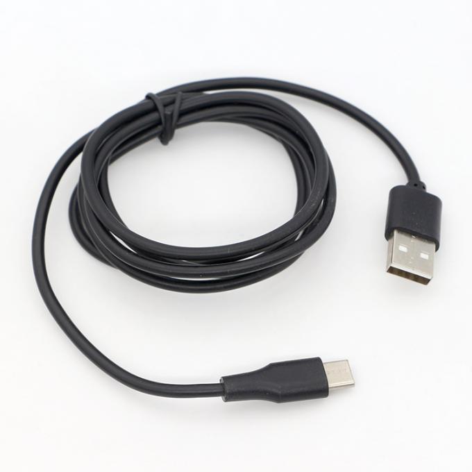 OEM Largo 1M 2M 3M Carga rápida USB Tipo C Conector Cargador Cable de extensión de datos para teléfono 4