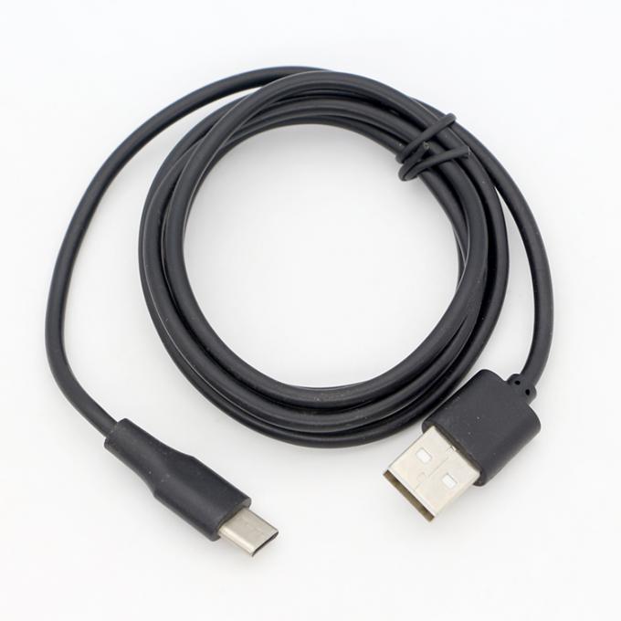 OEM Largo 1M 2M 3M Carga rápida USB Tipo C Conector Cargador Cable de extensión de datos para teléfono 5