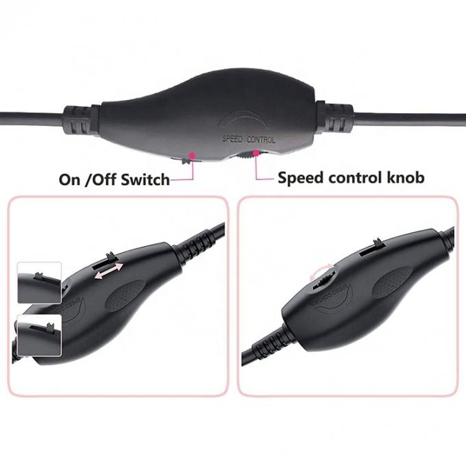 Adjustable USB 5V Step up Boost a DC 12V 3 pin 4 pin Conector de velocidad del ventilador Controlador de velocidad del ventilador Cable de adaptador de alimentación para PC 2