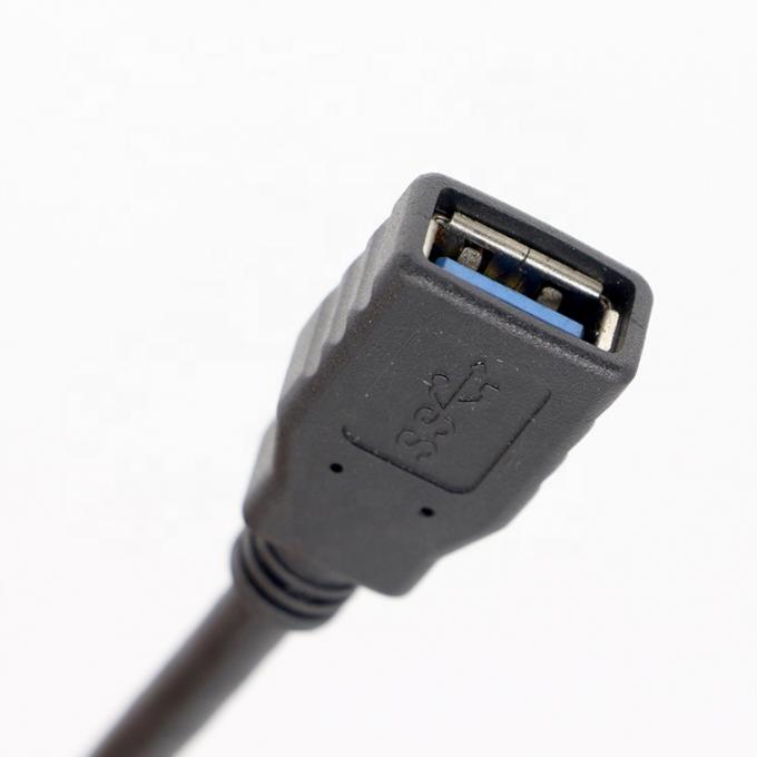 Cable de carga de datos de extensión USB 3.0 A femenino a USB 3.0 A femenino 4