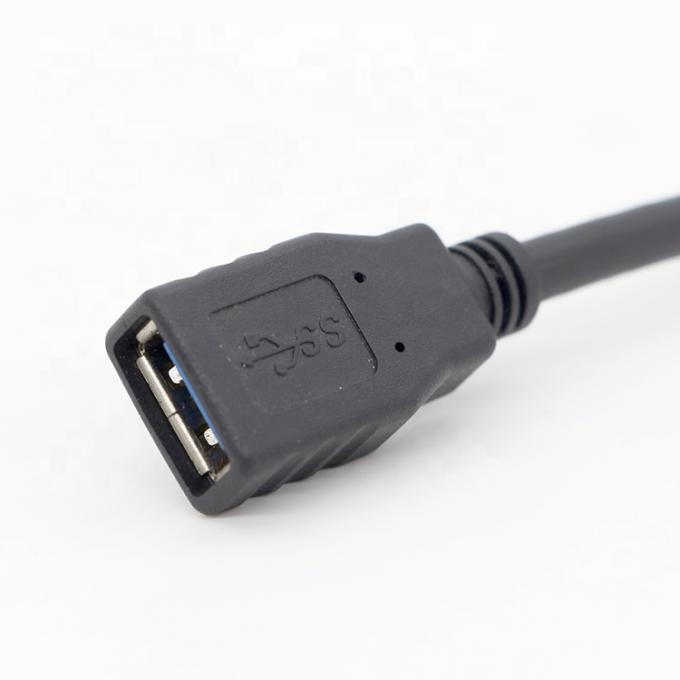 Cable de carga de datos de extensión USB 3.0 A femenino a USB 3.0 A femenino 3