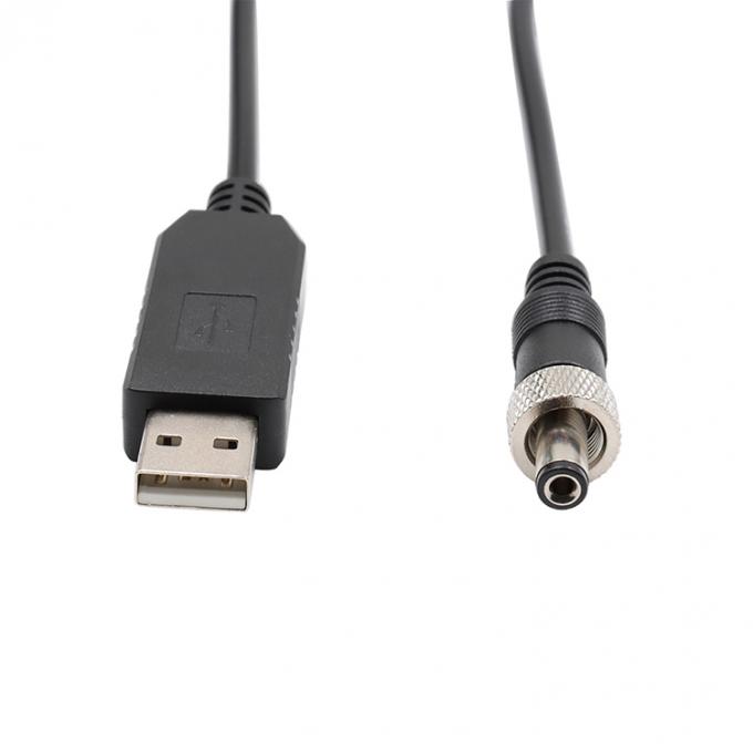 Cable de conector USB de 5 V a 12 V de conexión a tornillo de corriente continua 3
