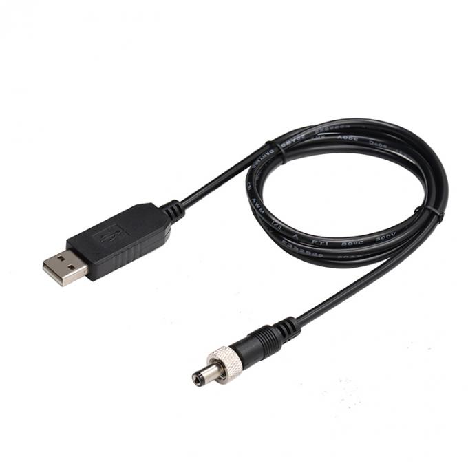 Cable de conector USB de 5 V a 12 V de conexión a tornillo de corriente continua 4