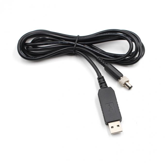 Cable de conector USB de 5 V a 12 V de conexión a tornillo de corriente continua 5
