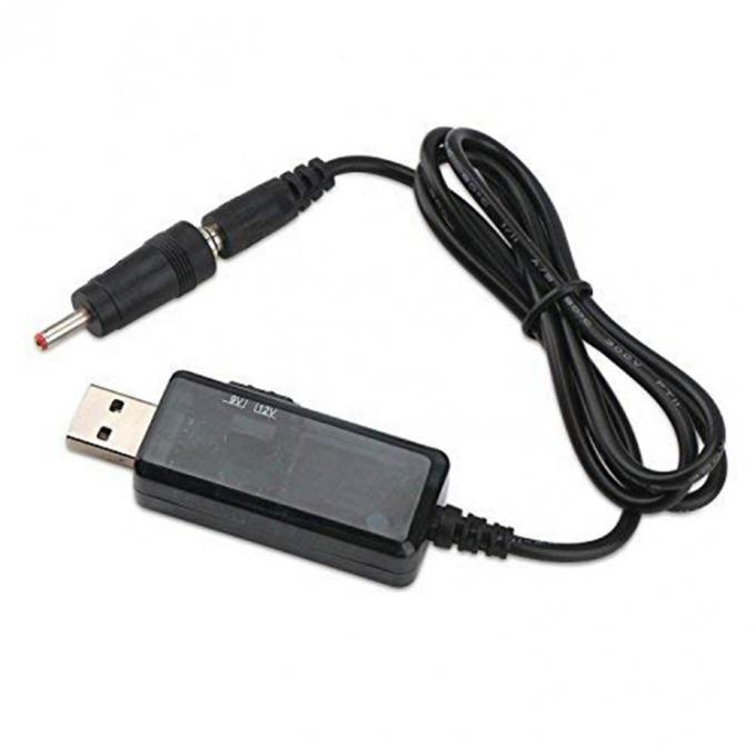 Display LED Multi Compatible Voltage Set Up Booster 5V a 9V 12V USB a cable de cargador de corriente continua 7