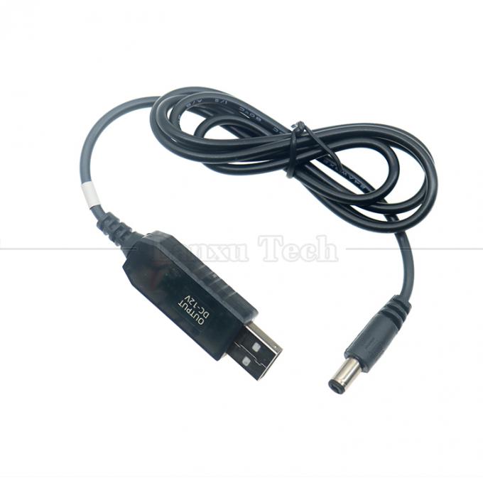 QC3.0 QC2.0 QC Carga de gran salida 12V 1.5A 9V 2A 5V a 12V Cable de cargador USB para la banda LED del enrutador 6