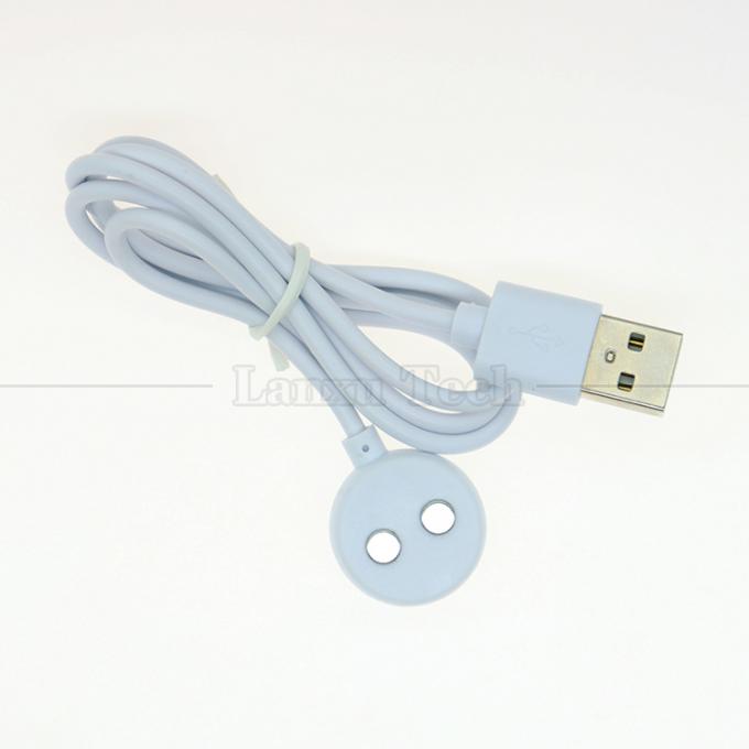 2 PIN USB Magnético cepillado de dientes eléctrico Instrumentos de belleza para adultos juguetes sexuales vibrador cable de cargador 4