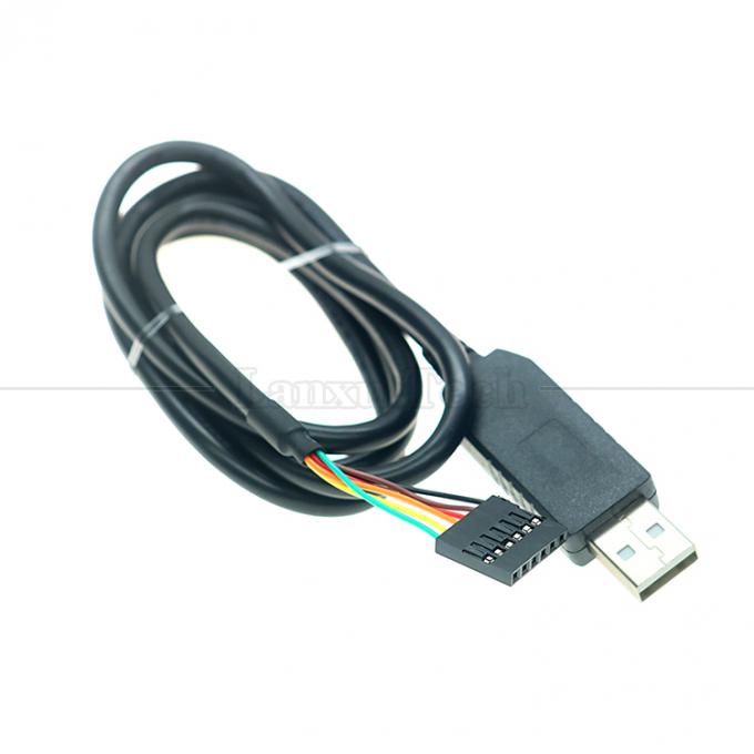 FTDI Chip FT232 USB a TTL 3.3V 5V Uart RTS CTS TXD RXD Cable de conversión en serie para Arduino Raspberry Pi 3