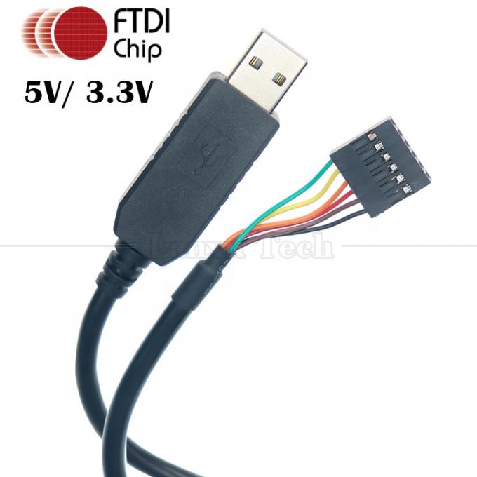 FTDI Chip FT232 USB a TTL 3.3V 5V Uart RTS CTS TXD RXD Cable de conversión en serie para Arduino Raspberry Pi 4