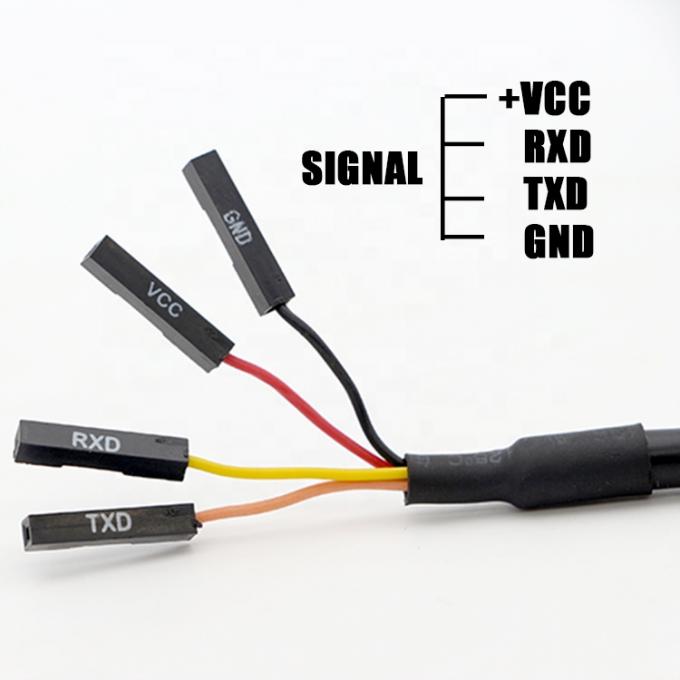 FTDI Chipset FT 232 5V 3.3V USB a 4 PIN Dupont Uart TTL Cable de conversión en serie para Raspberry Pi 3