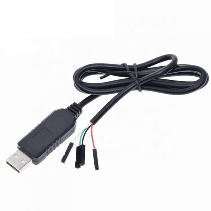 FTDI Chipset FT 232 5V 3.3V USB a 4 PIN Dupont Uart TTL Cable de conversión en serie para Raspberry Pi 5