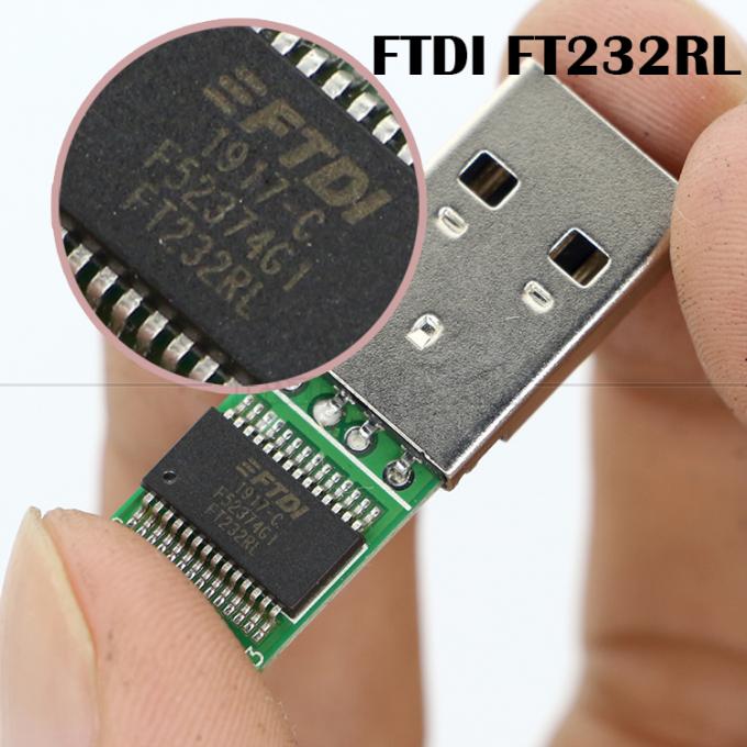 Alta compatibilidad WIN7 10 FTDI FT232 5V 3.3V USB a Uart TTL Cable serie para Raspberry Pi 2